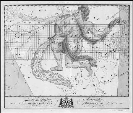 Aquarius from John Bevis's historical zodiac atlas